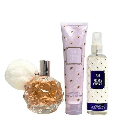 Coffret 3 pièces Ari par Ariana Grande pour femme, Eau de Parfum vaporisateur