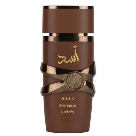 Asad Bourbon par Lattafa pour homme, eau de parfum en vaporisateur, 100 ml