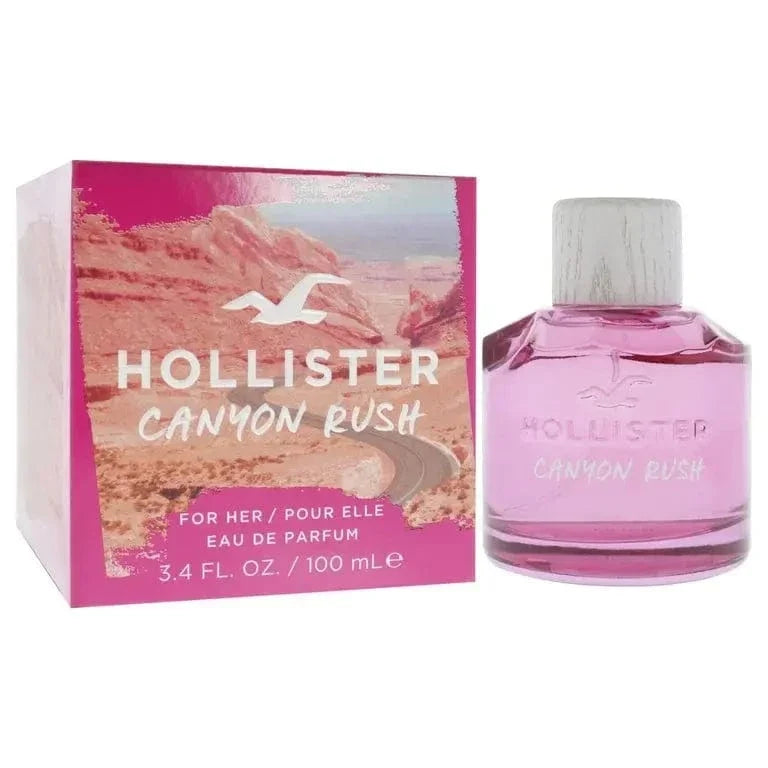 Canyon Rush de Hollister para mujer, Eau de Parfum en spray de 3.4 oz