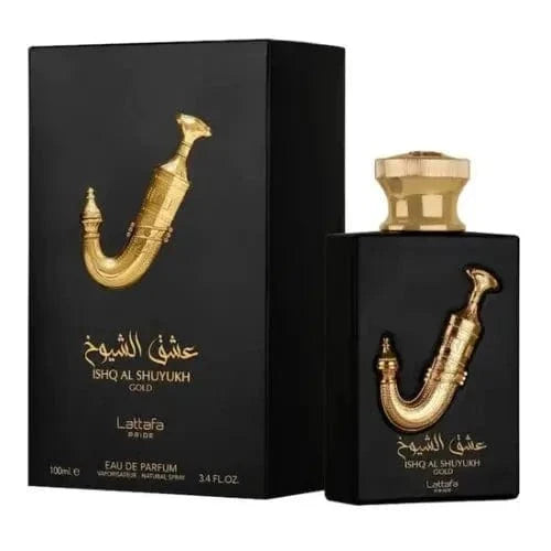 Ishq Al Shuyukh Gold By Lattafa 3.4 oz Unisex EDP Spray