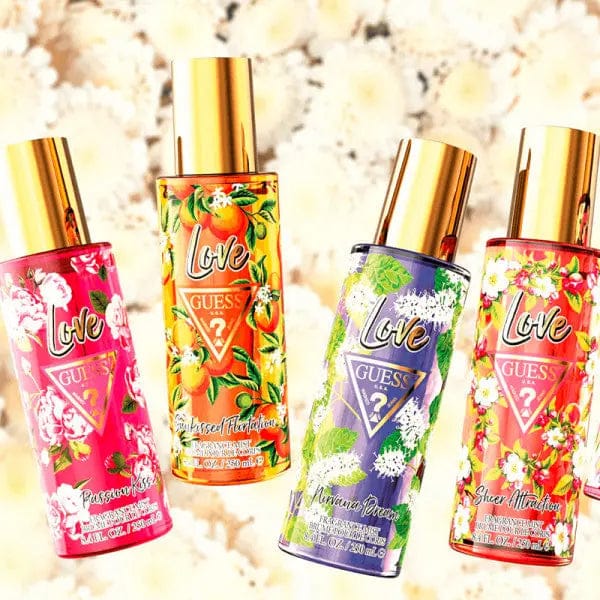 Love Sheer Attraction By Guess For Women 8.4oz Body Mist Spray