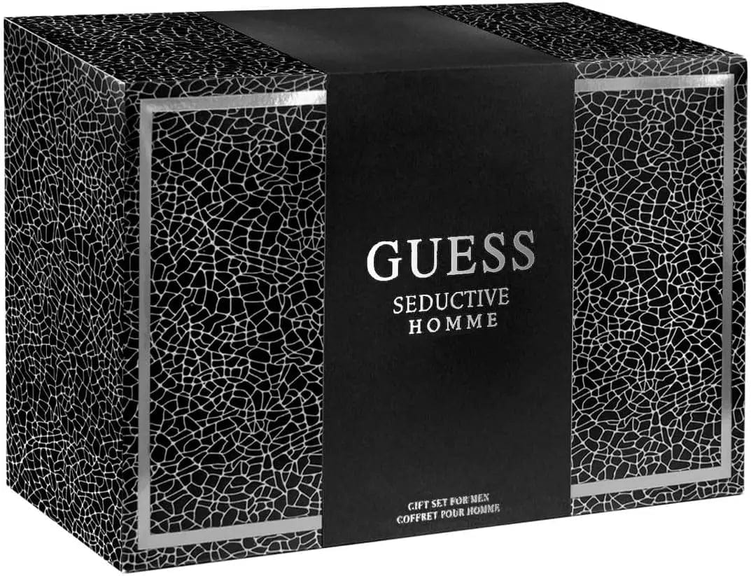 Seductive Homme By Guess For Men 4Pcs Set EDT Spray